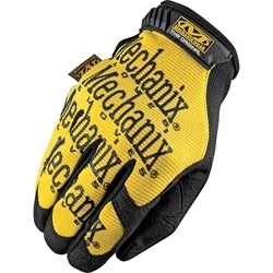 Mechanix Wear Original Series Yellow Synthetic Leather Gloves