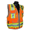 Radians - Heavy Duty Two-Tone Engineer Vest (Orange)