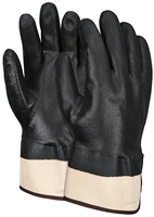 MCR Safety - Double Dipped PVC Jersey Lined Men's Gloves - Large