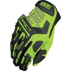 Mechanix Wear M-Pact High Vis Lime Performance Work Gloves