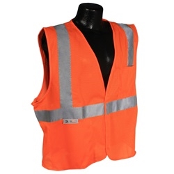Radians - Economy Class II Mesh Safety Vest (Orange)